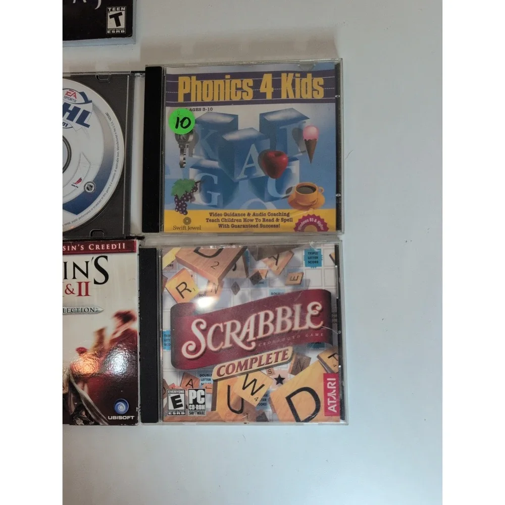 Mixed Lot Of 15 PC Computer Games Final Fantasy XI Star Wars Assassin's Creed